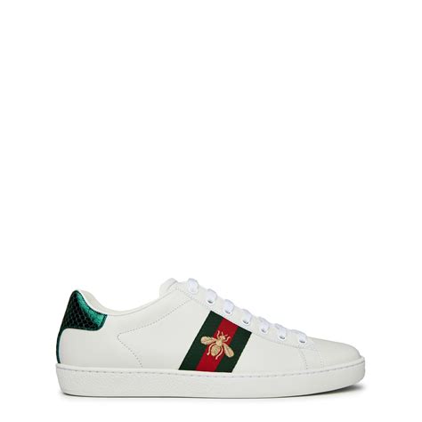 gucci bee trainers women's